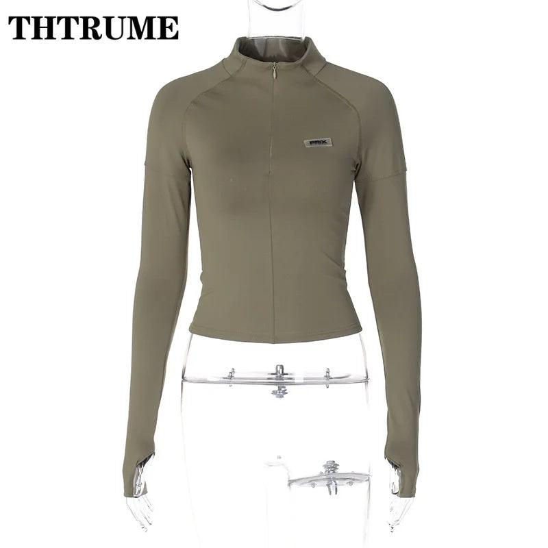 Millie Long Sleeve Zip Top Jacket