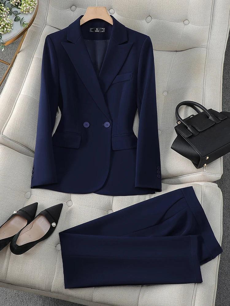 Anastasia Blazer Pant Suit Set