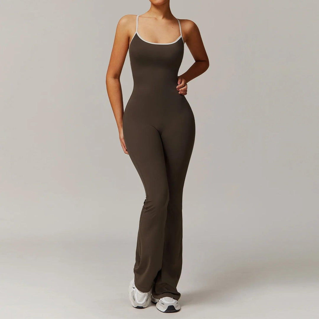 Heidi Backless One-piece Jumpsuit