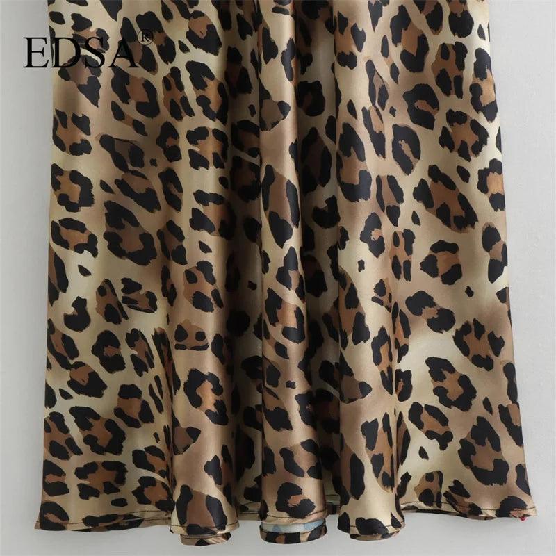 Kat Leopard Maxi Skirt