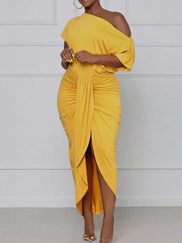 Julia Draped Midi Dress