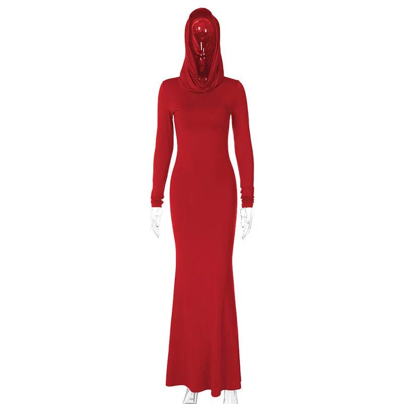 Robyn Hooded Maxi Dress