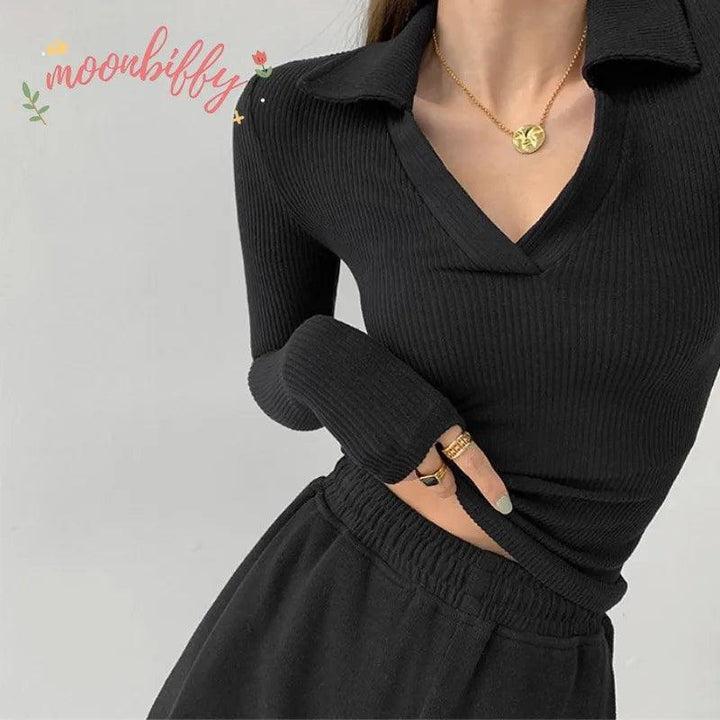 Isabel Long Sleeve Polo Shirt