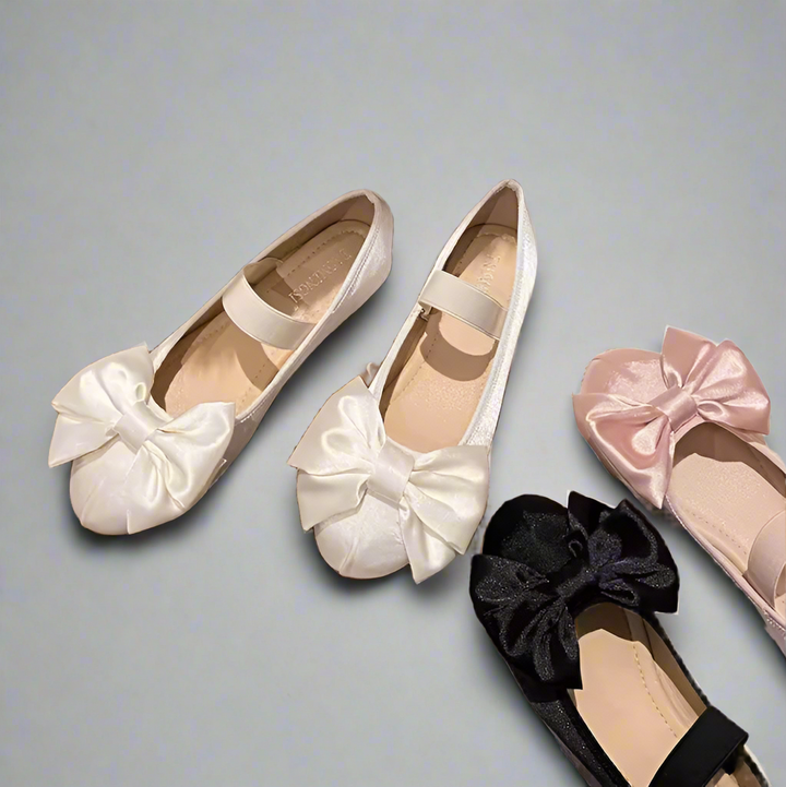 Emmeline Ballet Bow Pumps
